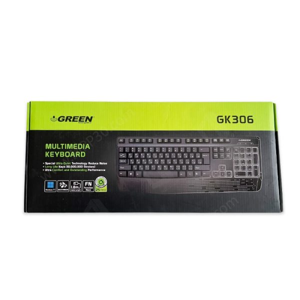 Keyboad Green : Gk306