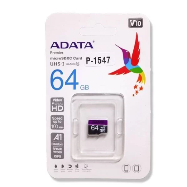 memory micro Adata 64G : V10 مموری میکرو - Image 2