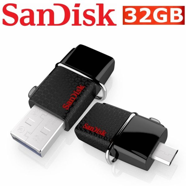 Flash sandisk 32G : Dual drive tipeC فلش یو اس بی